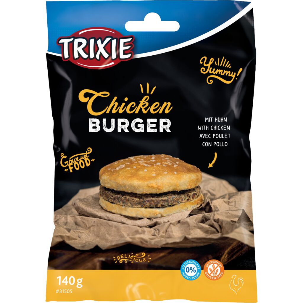Chicken Burger-Pfoten Feinstes