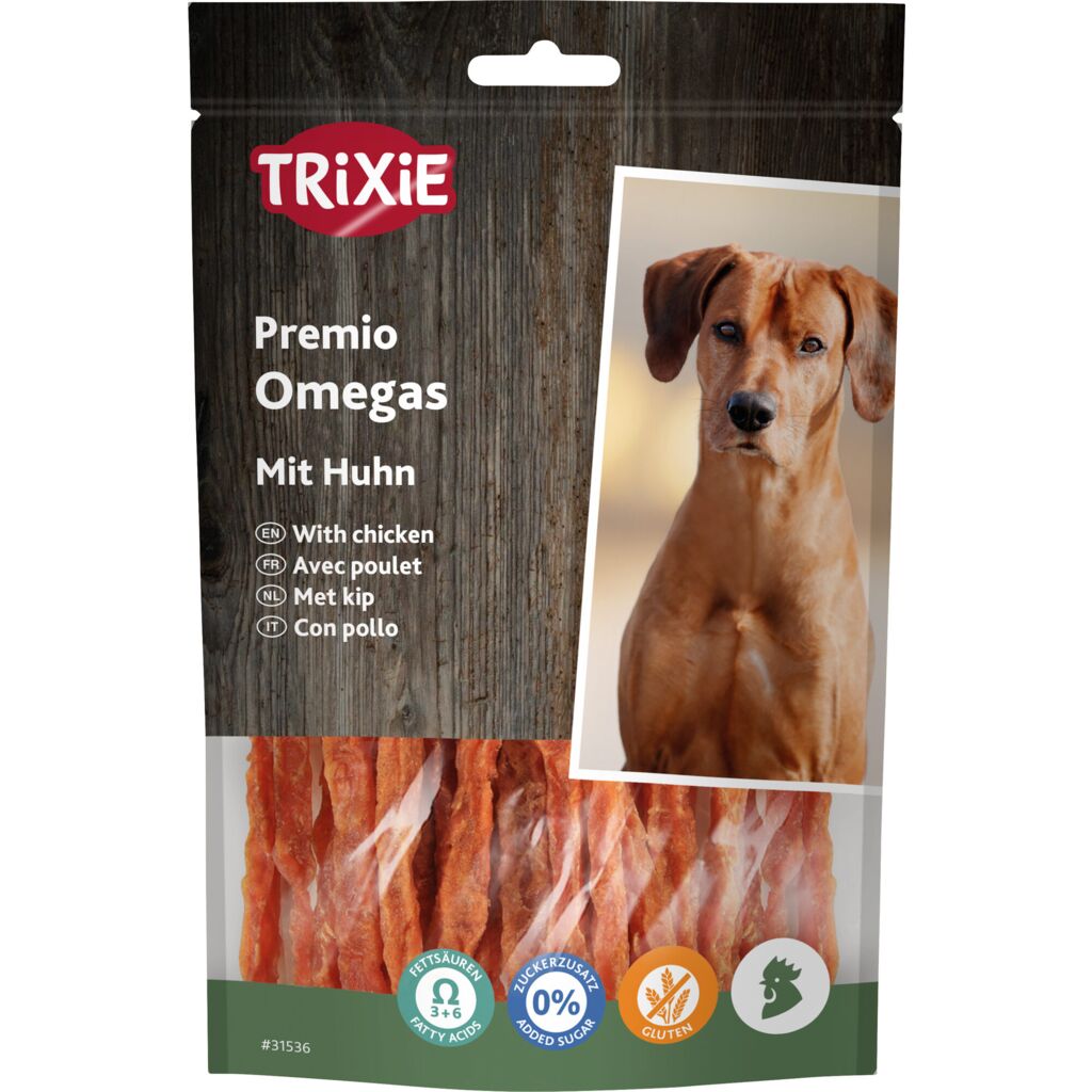 Omegas mit Huhn