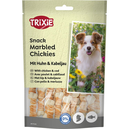 Marbled Chickies mit Huhn &amp; Kabeljau-Pfoten Feinstes