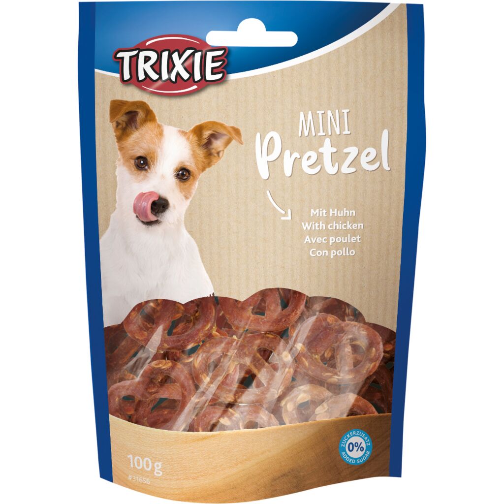 Mini Pretzels mit Huhn