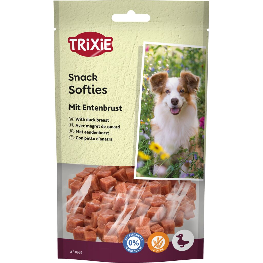 Softies mit Entenbrust