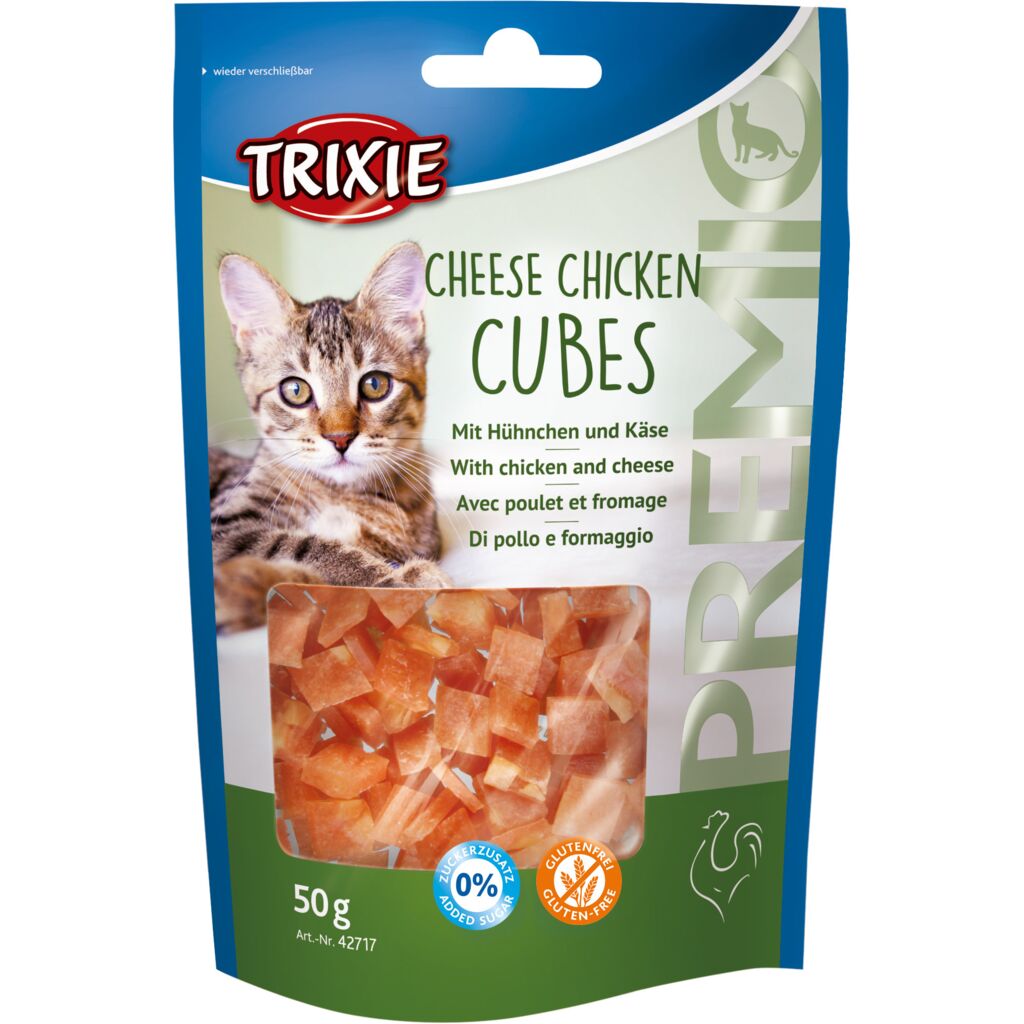 Premio Cubes mit Huhn &amp; Käse-Pfoten Feinstes
