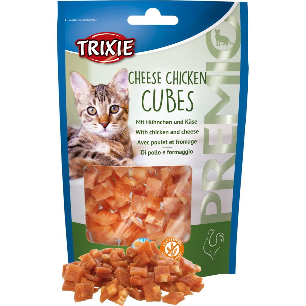 Premio Cubes mit Huhn &amp; Käse-Pfoten Feinstes