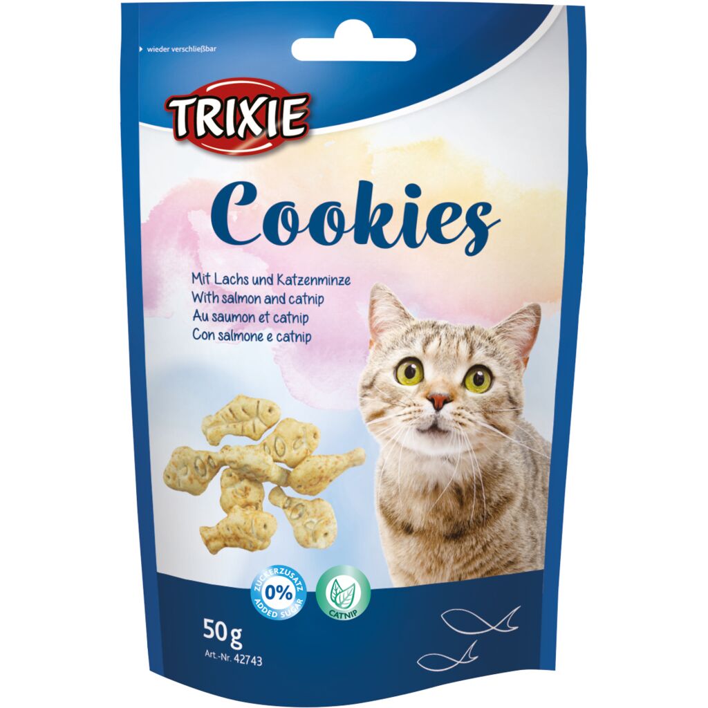 Cookies mit Lachs &amp; Katzenminze-Pfoten Feinstes
