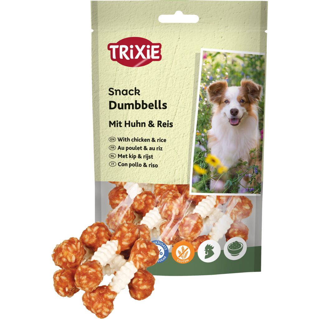 Dumbbells mit Huhn &amp; Reis-Pfoten Feinstes