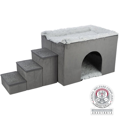 Höhle Harvey mit Treppe-Pfoten Feinstes
