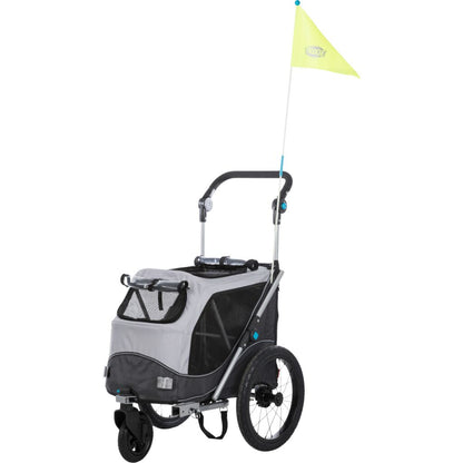 Fahrrad-Anhänger für Hunde-Pfoten Feinstes