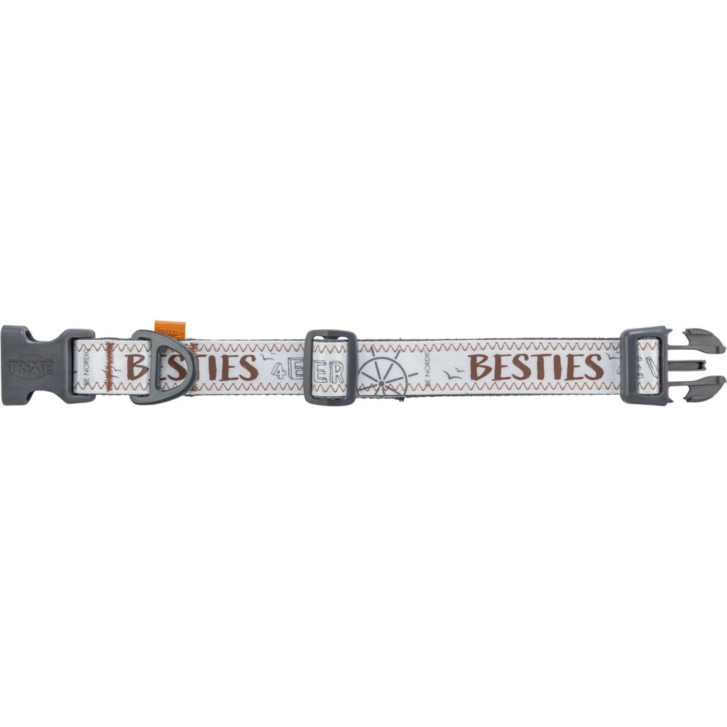 BE NORDIC Halsband, extra breit-Pfoten Feinstes