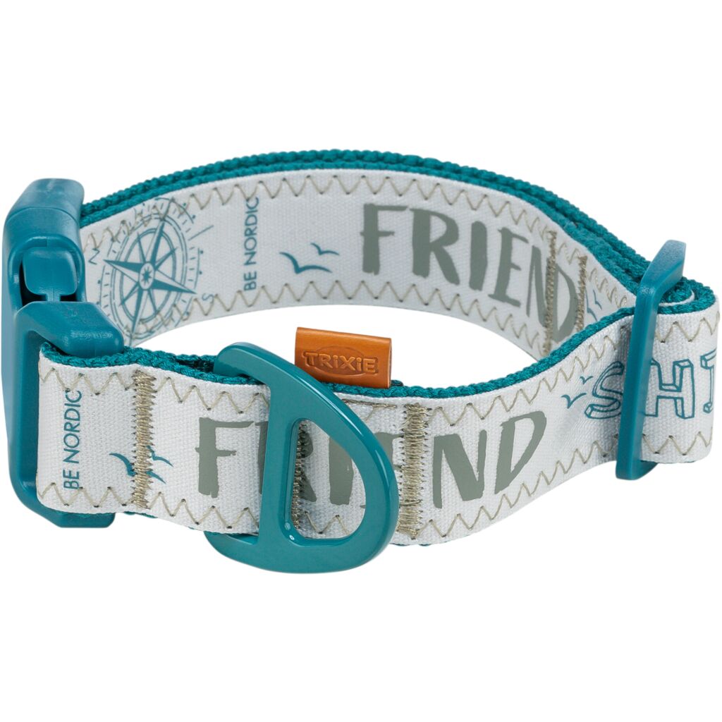 BE NORDIC Halsband, extra breit-Pfoten Feinstes