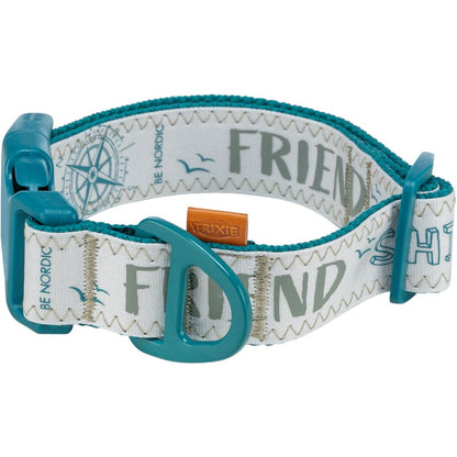 BE NORDIC Halsband, extra breit-Pfoten Feinstes