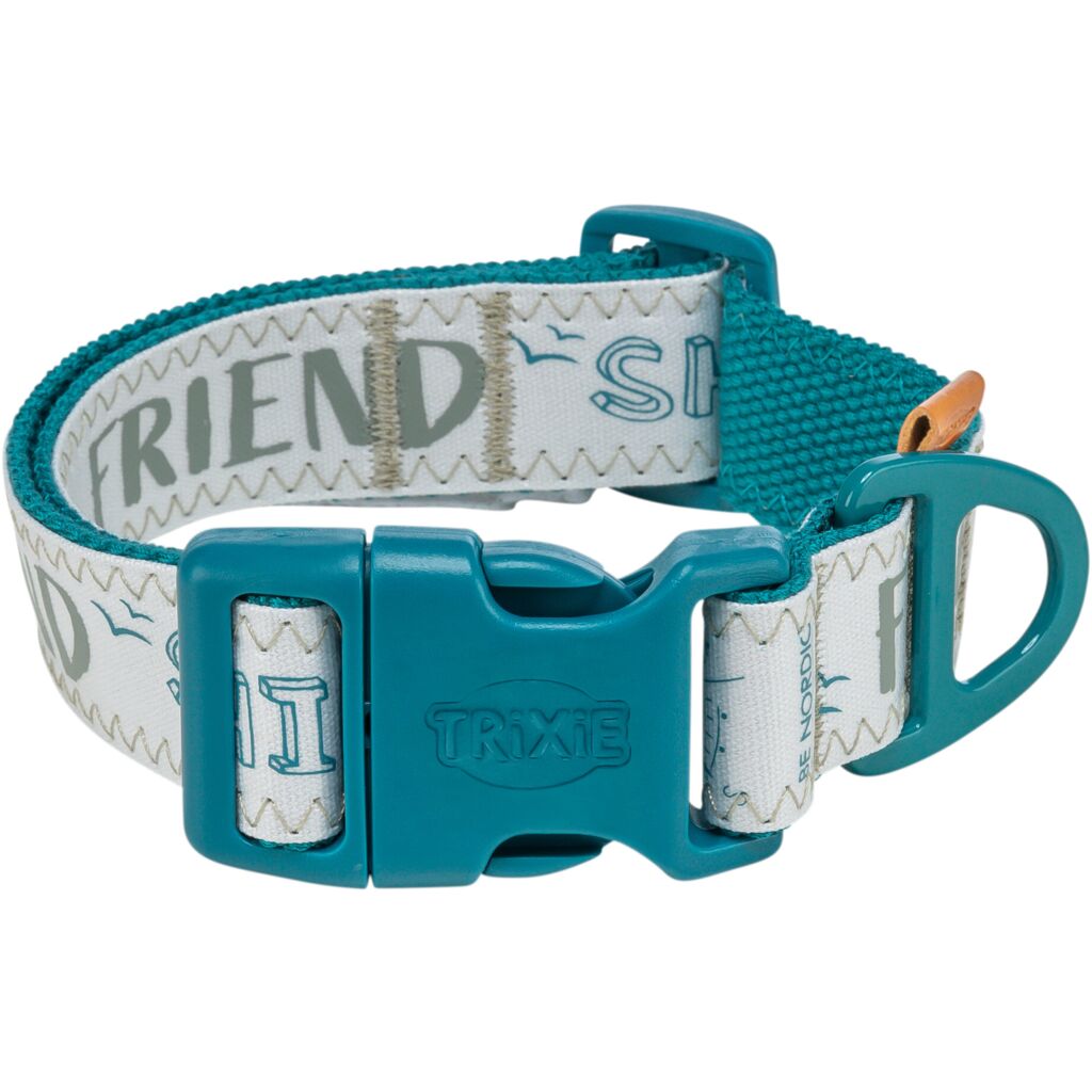 BE NORDIC Halsband, extra breit-Pfoten Feinstes