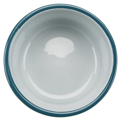 Napf-Set, Keramik/Metall-Pfoten Feinstes
