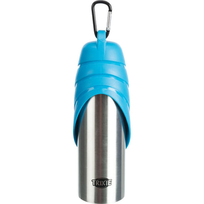Edelstahl Flasche mit Trinknapf-Pfoten Feinstes