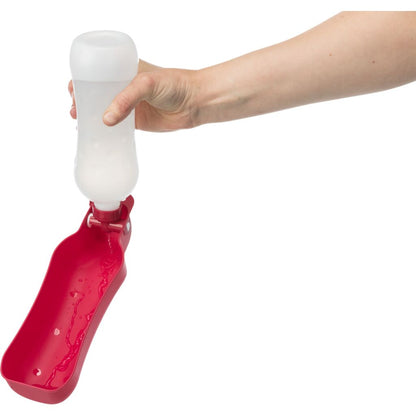 Flasche mit Trinknapf-Pfoten Feinstes