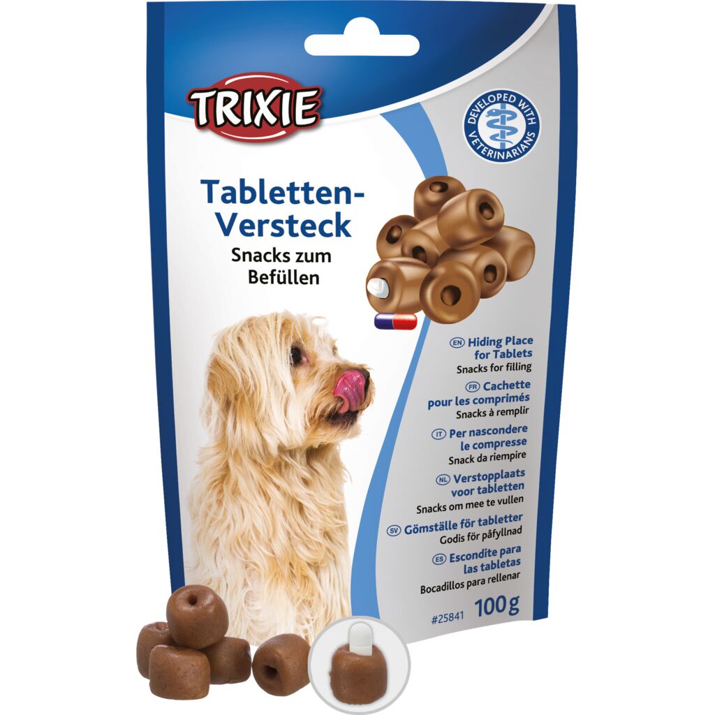Tablettenversteck für Hunde-Pfoten Feinstes