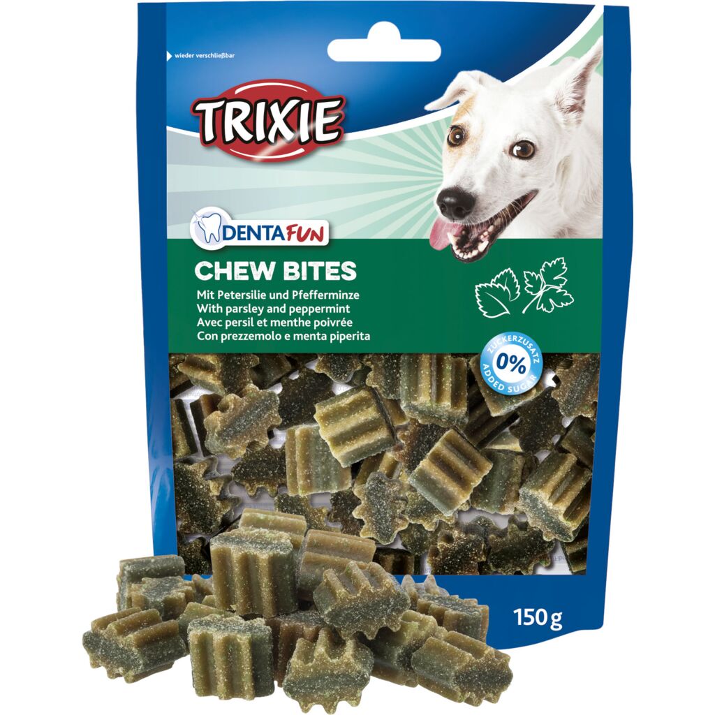 Chew Bites mit Petersilie &amp; Pfefferminze