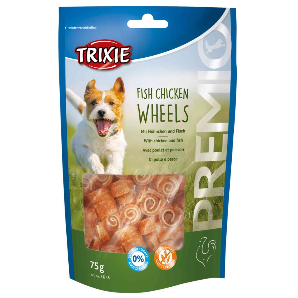 Wheels mit Hühnerbrust &amp; Fisch