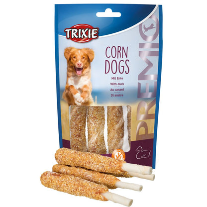 Corn Dogs mit Ente-Pfoten Feinstes