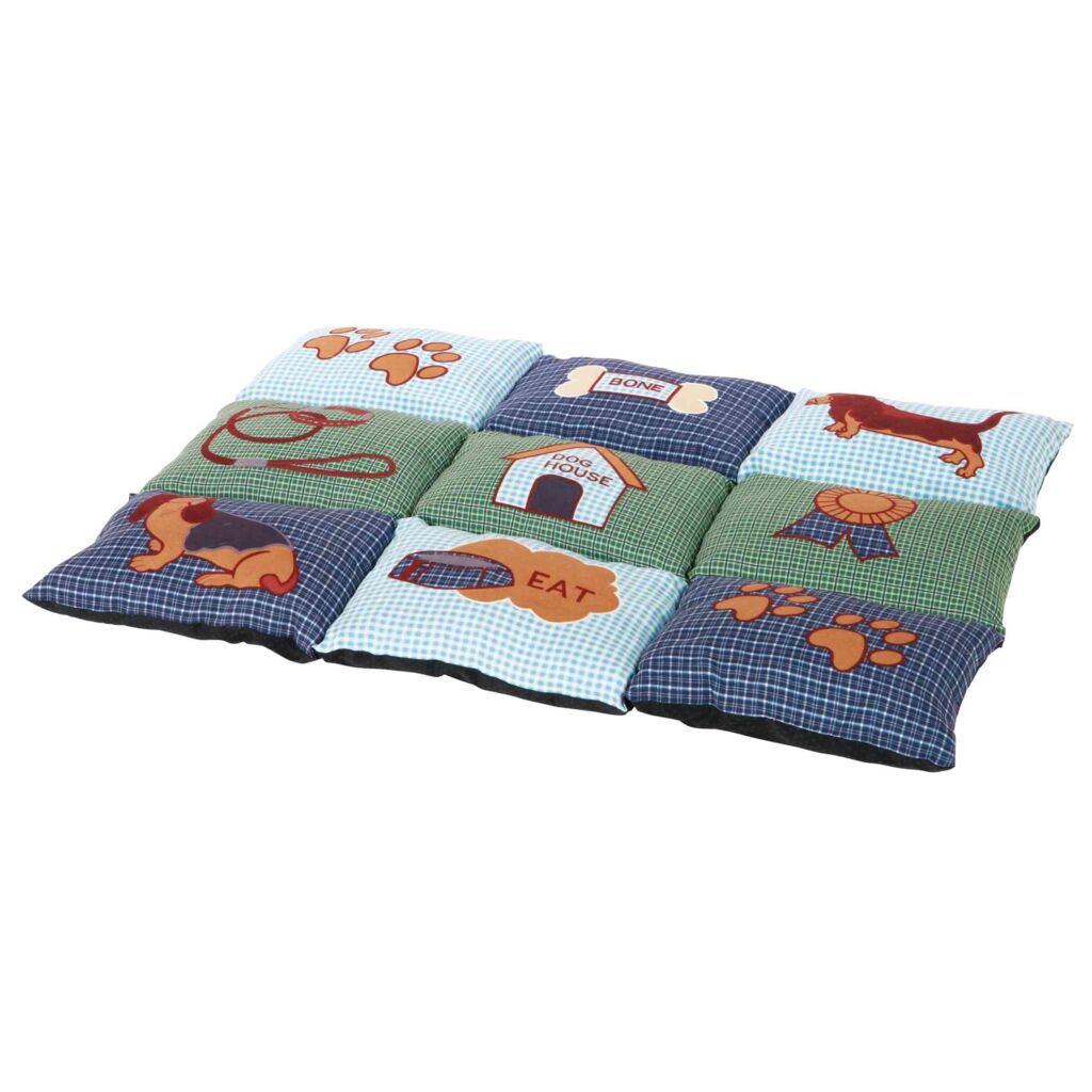 Liegematte Patchwork-Pfoten Feinstes