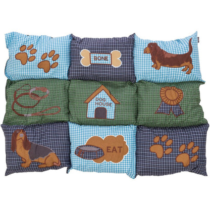 Liegematte Patchwork-Pfoten Feinstes