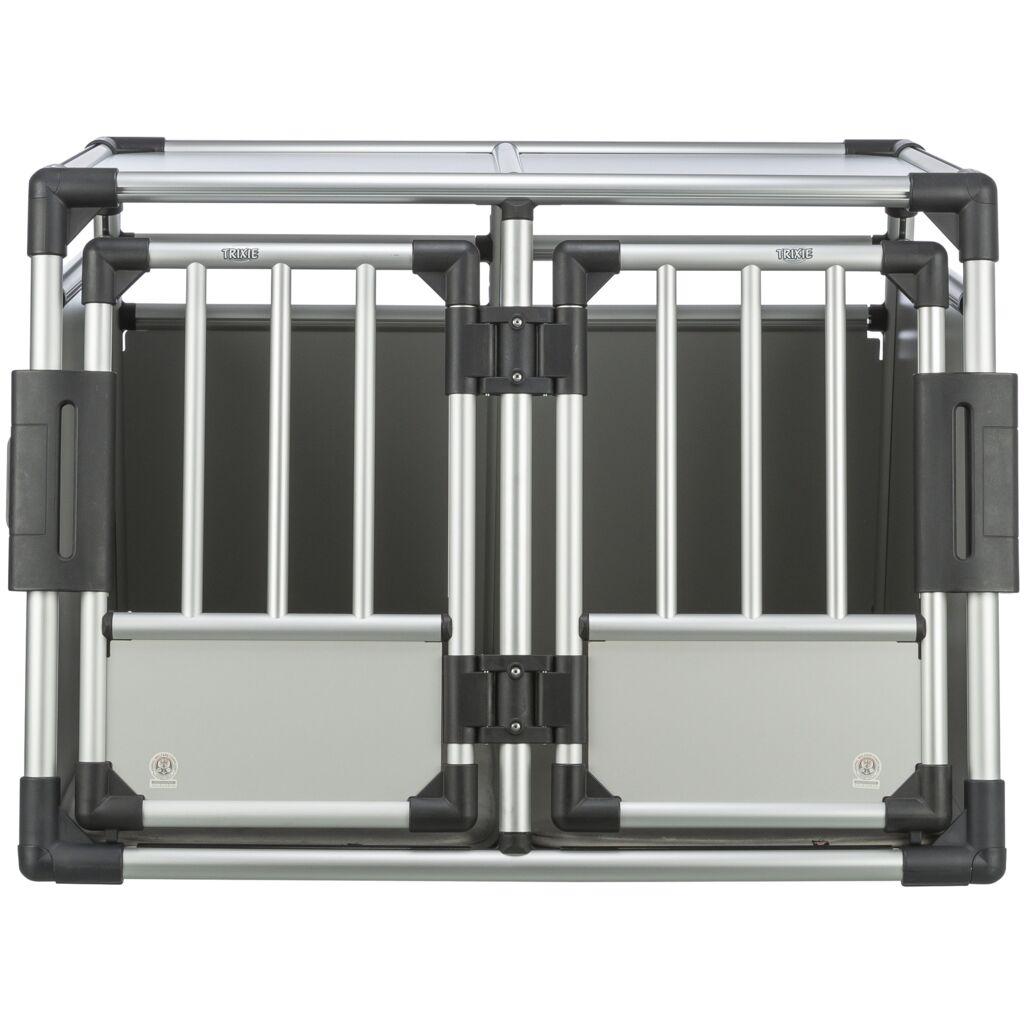 Doppel-Transportbox, Aluminium-Pfoten Feinstes