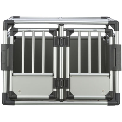 Doppel-Transportbox, Aluminium-Pfoten Feinstes