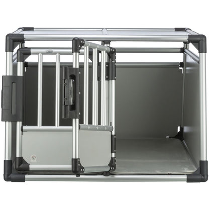 Doppel-Transportbox, Aluminium-Pfoten Feinstes