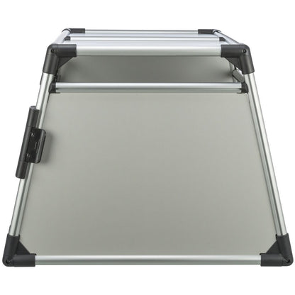 Doppel-Transportbox, Aluminium-Pfoten Feinstes