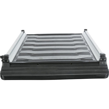 3-fach Teleskop-Rampe, Aluminium/TPR-Pfoten Feinstes