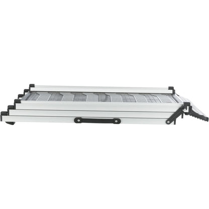 3-fach Teleskop-Rampe, Aluminium/TPR-Pfoten Feinstes