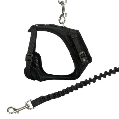 Mesh Y-Geschirr mit Leine-Pfoten Feinstes