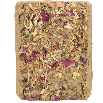 Lehmstein mit Blüten-Pfoten Feinstes