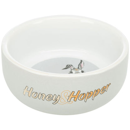 Honey &amp; Hopper Keramiknapf-Pfoten Feinstes