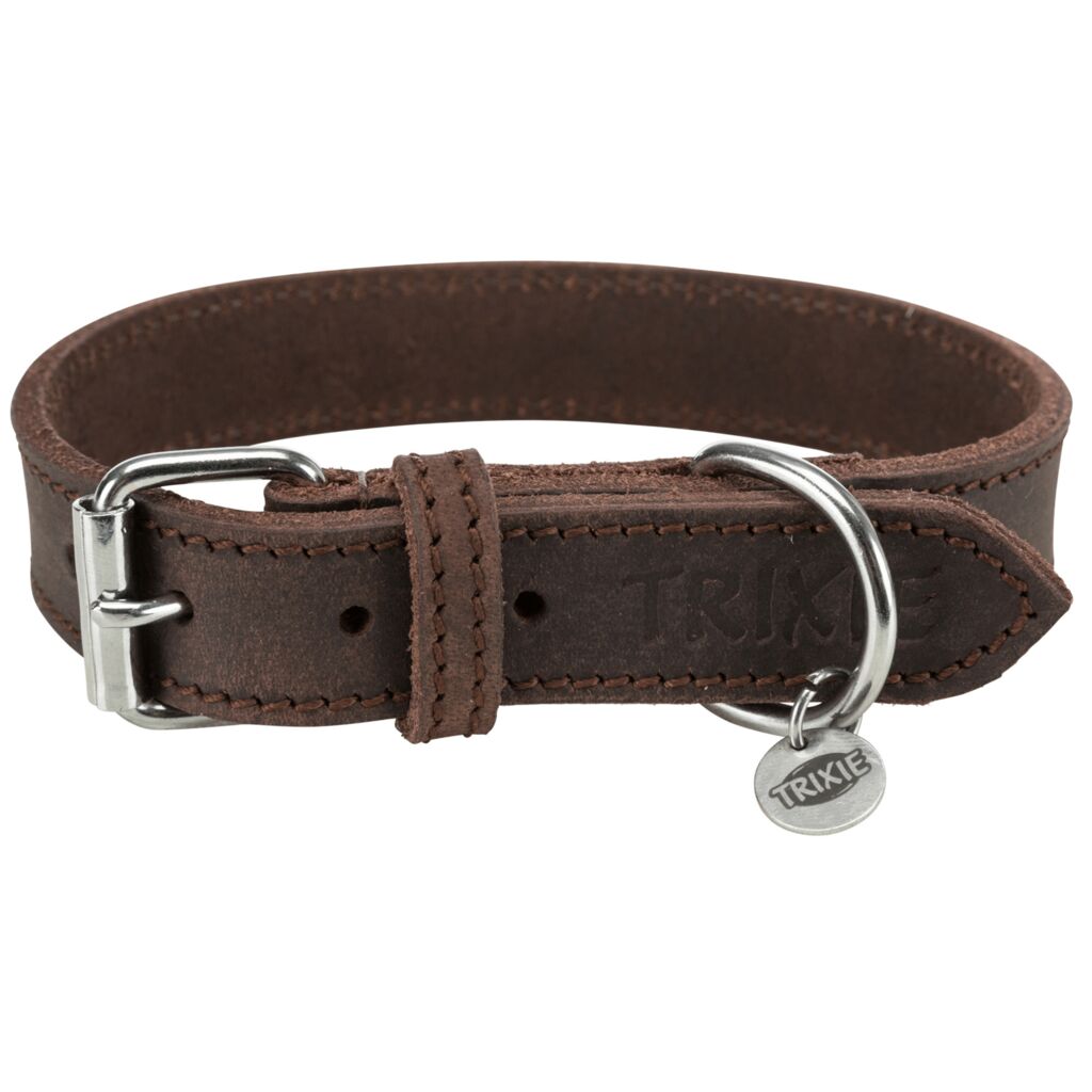 Rustic Fettleder-Halsband-Pfoten Feinstes