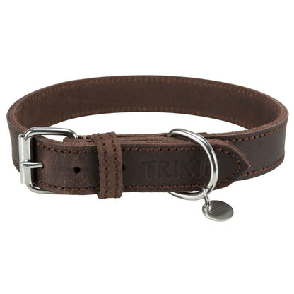 Rustic Fettleder-Halsband-Pfoten Feinstes