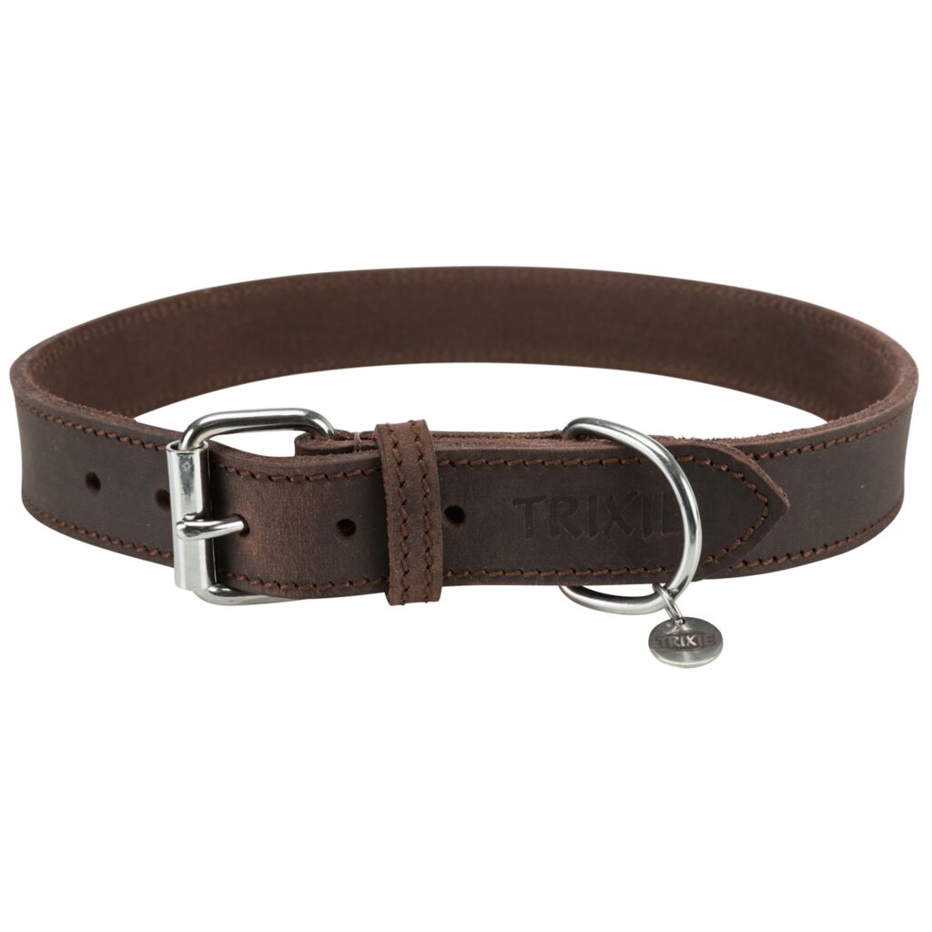 Rustic Fettleder-Halsband-Pfoten Feinstes
