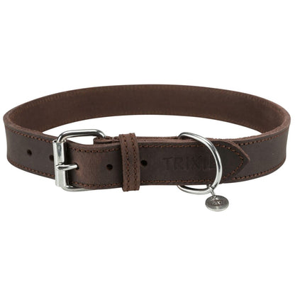 Rustic Fettleder-Halsband-Pfoten Feinstes