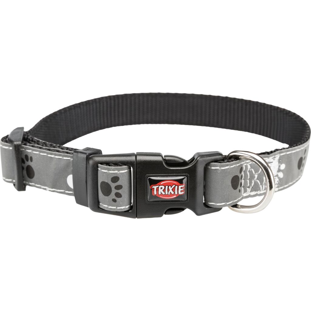 Silver Reflect Halsband-Pfoten Feinstes