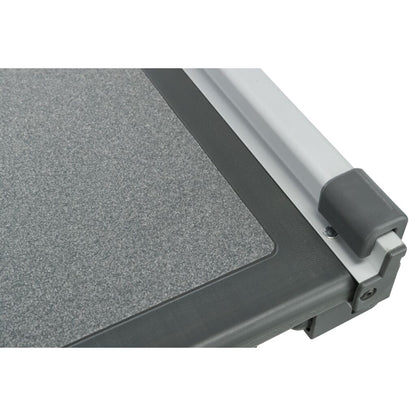 2-fach Teleskop-Rampe, Aluminium/Sandpapier-Pfoten Feinstes
