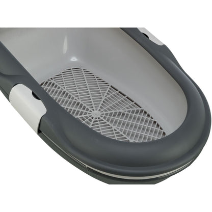 Katzentoilette Berto, 3tlg., mit Trennsystem-Pfoten Feinstes