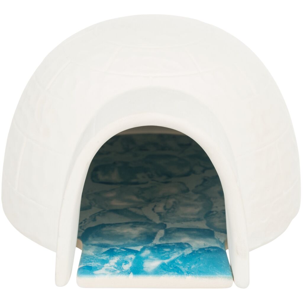 Iglu mit Kühlplatte-Pfoten Feinstes