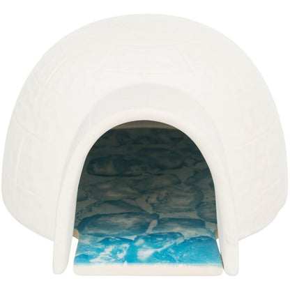 Iglu mit Kühlplatte-Pfoten Feinstes
