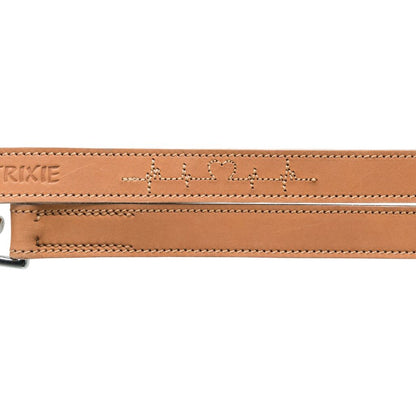 Rustic Fettleder-Verlängerungsleine &amp;quot;Heartbeat&amp;quot;-Pfoten Feinstes