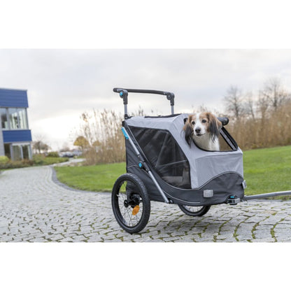 Fahrrad-Anhänger für Hunde-Pfoten Feinstes
