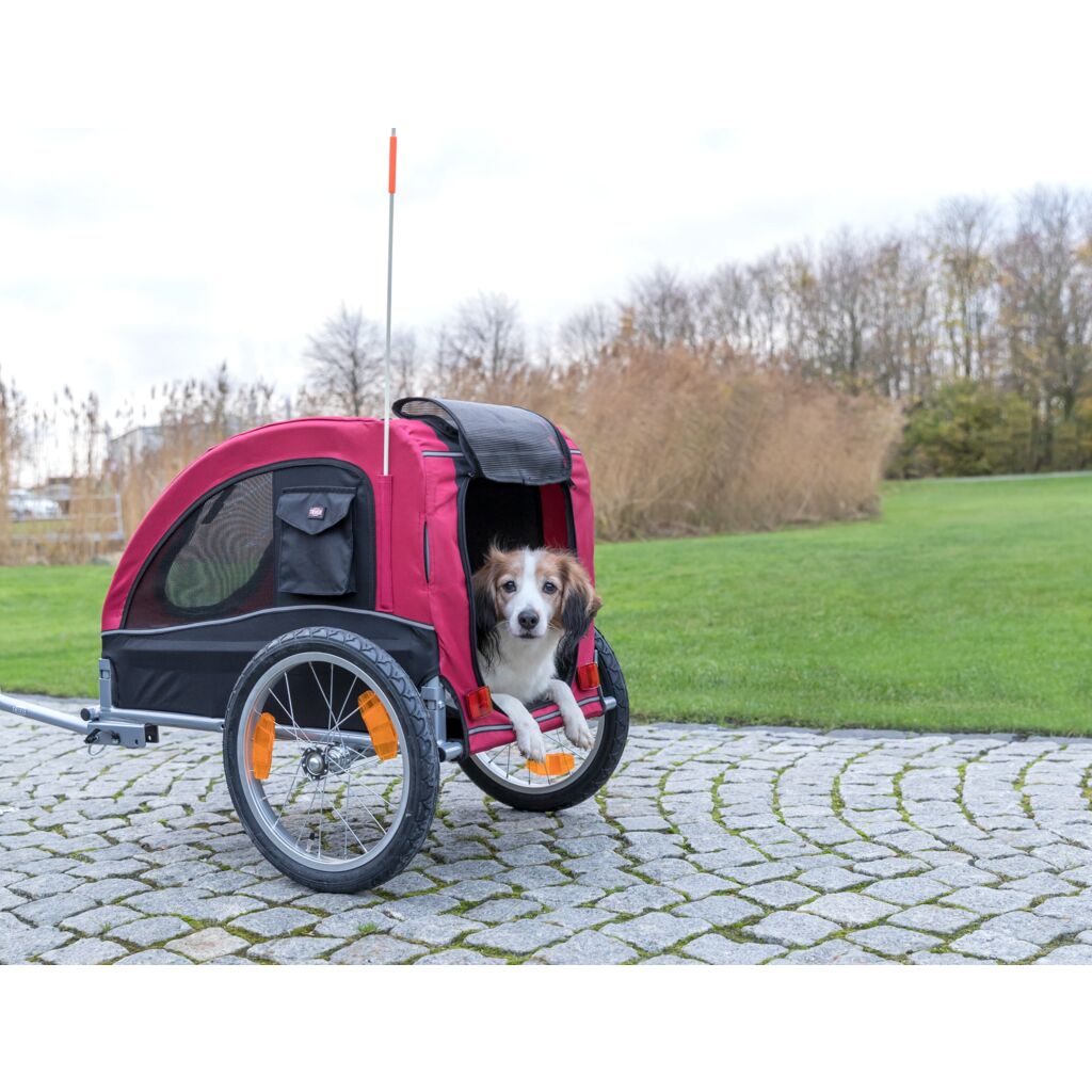 Hundefahrradanhänger-Pfoten Feinstes