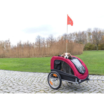 Hundefahrradanhänger-Pfoten Feinstes