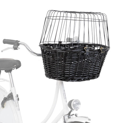 Hundefahrradkorb-Pfoten Feinstes