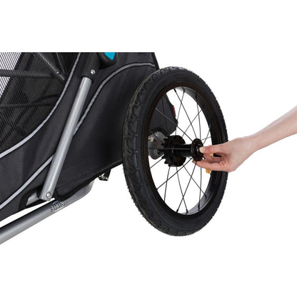 Fahrrad-Anhänger für Hunde-Pfoten Feinstes