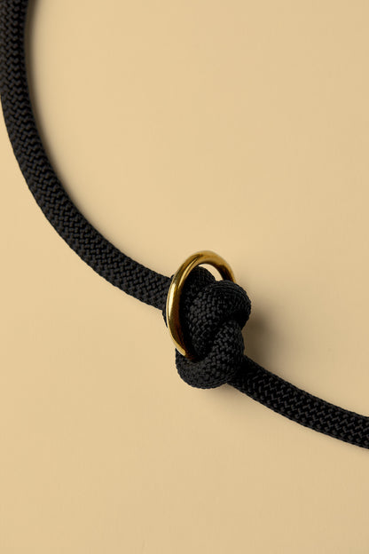 Hundeleine Mitternachtsgold verstellbar