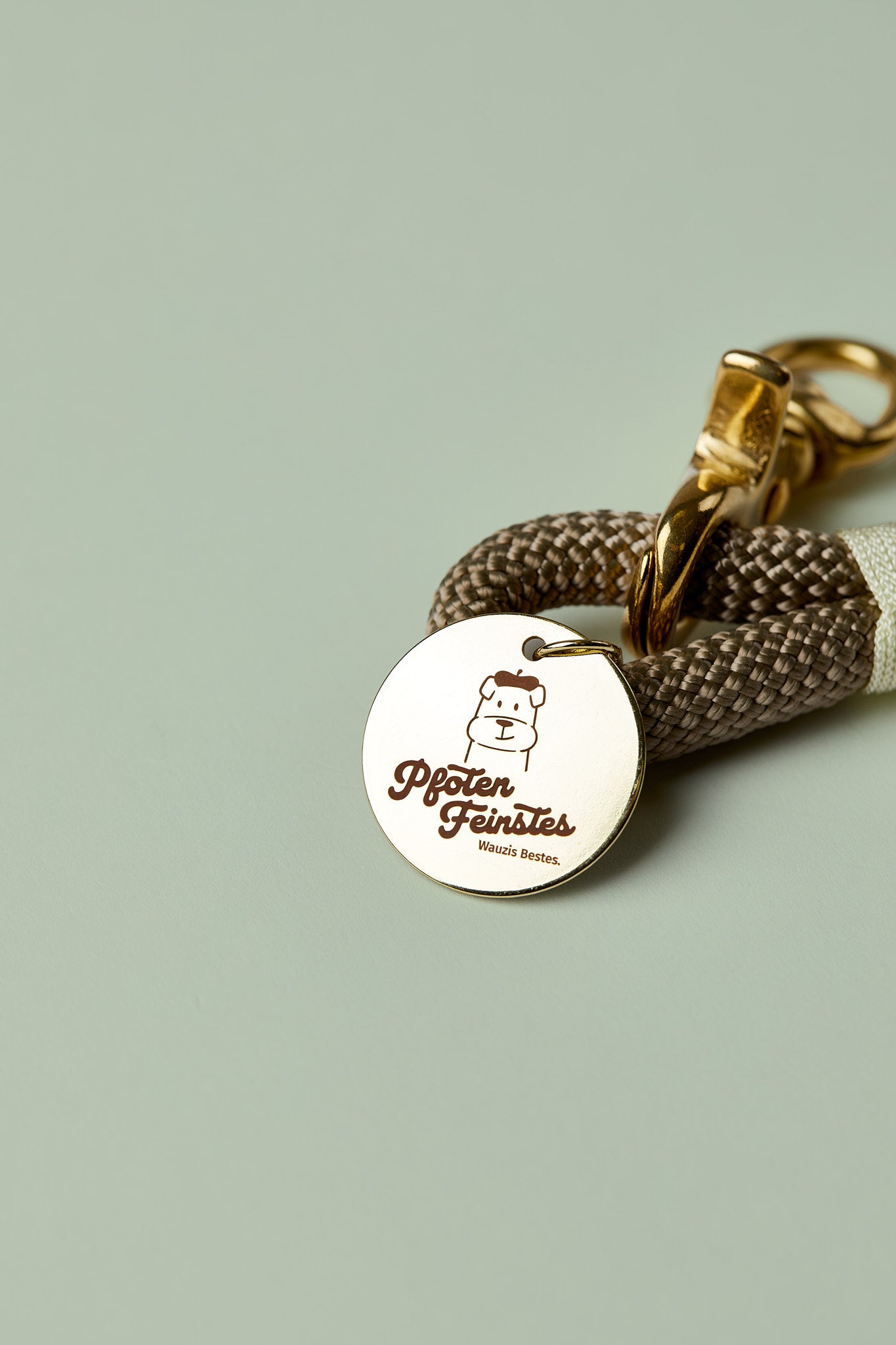 Hundeleine Goldener Morgen verstellbar